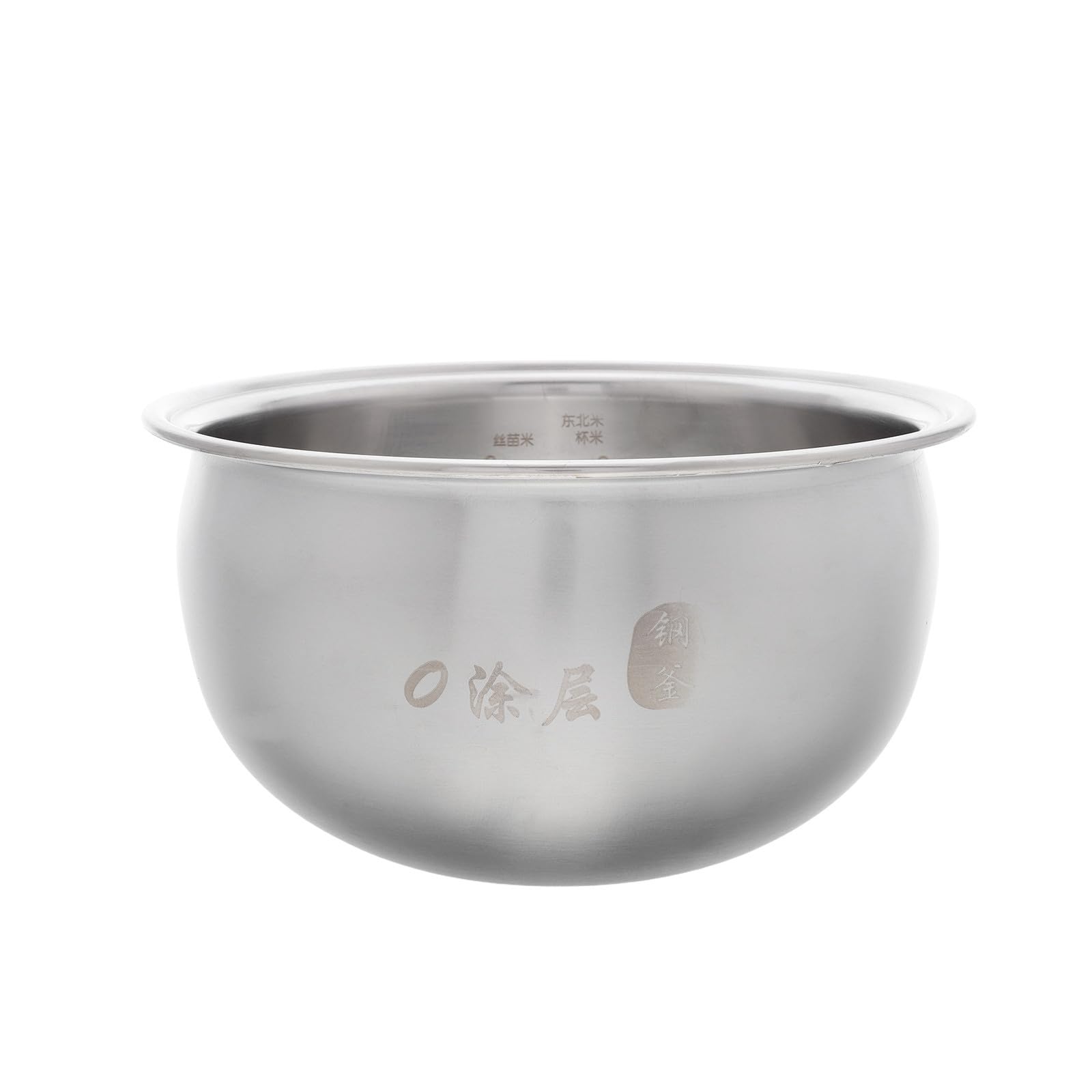 Pentola Interna per Cuociriso in Acciaio Inox Argento, 4l