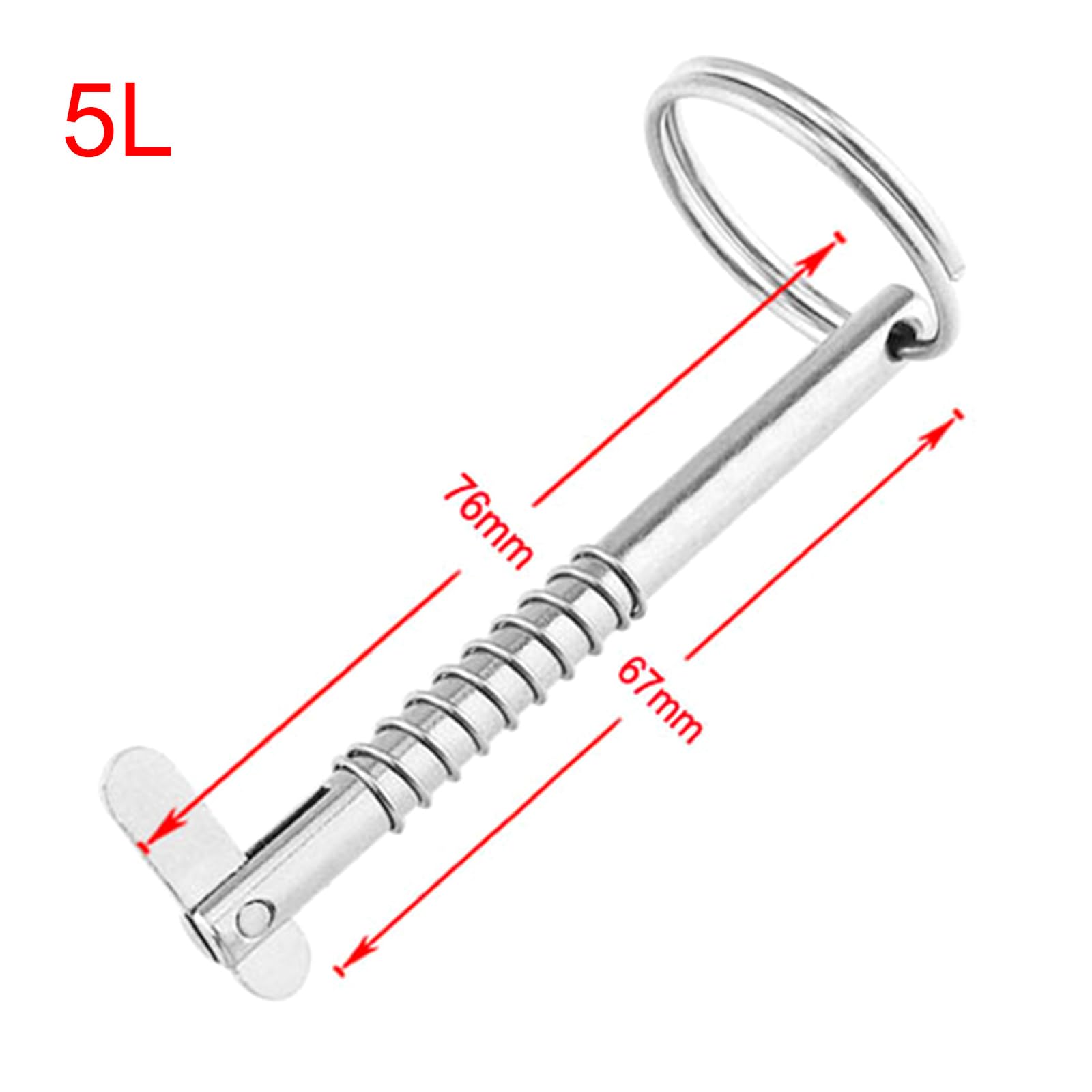 Topt Pin Cotter Pins Bimini Top Pins 4 Pack Quick Release Pin W/Drop Cam ...