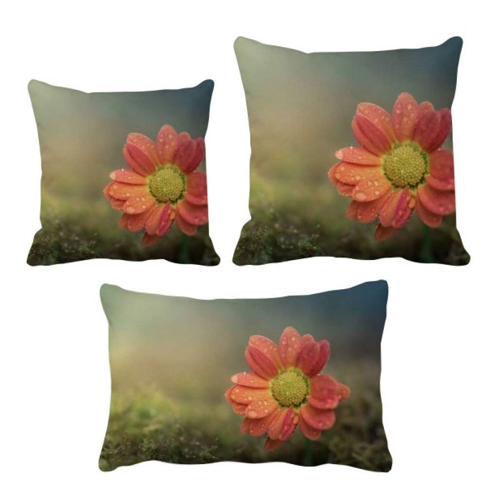 Housse de coussin fleurs rouge foncé taie oreiller décoration de canapé salon moderne