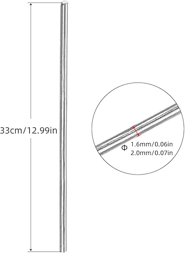 Vista 9 de Varilla de soldadura universal de baja temperatura, varillas de soldadura de fusión fácil de baja temperatura universal de metal, varilla