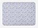 Produktbild Klotr Fußabtreter, Lotus Bath Mat, Hand Drawn Flowers with Contour Petals Blossoming Nature Themed Illustration, Plush Bathroom Decor Mat with Non Slip Backing, 40X60 cm, Purple Grey Yellow