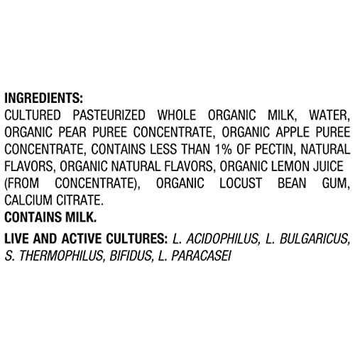 Wallaby Organic Aussie Greek Yogurt, No Sugar Added, Vanilla Chai, 5.3 Oz. Usda Organic #TOP7