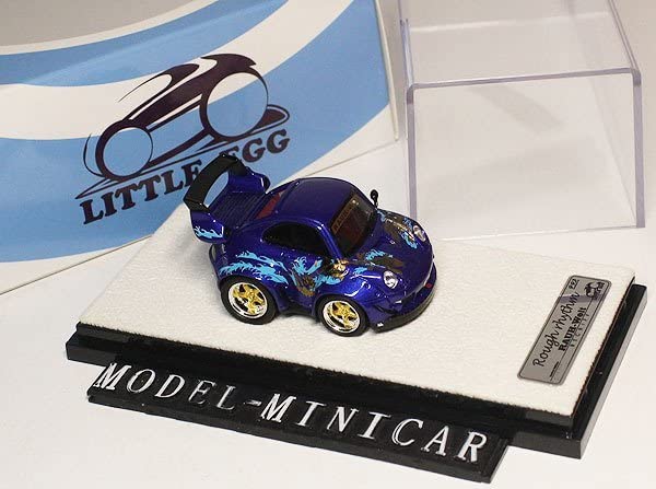 ミニカー LITTLE EGG RWB 993 Resin LITTLE EGG 1:64 Scale Porsche 993 Rough Rhythm RWB Q