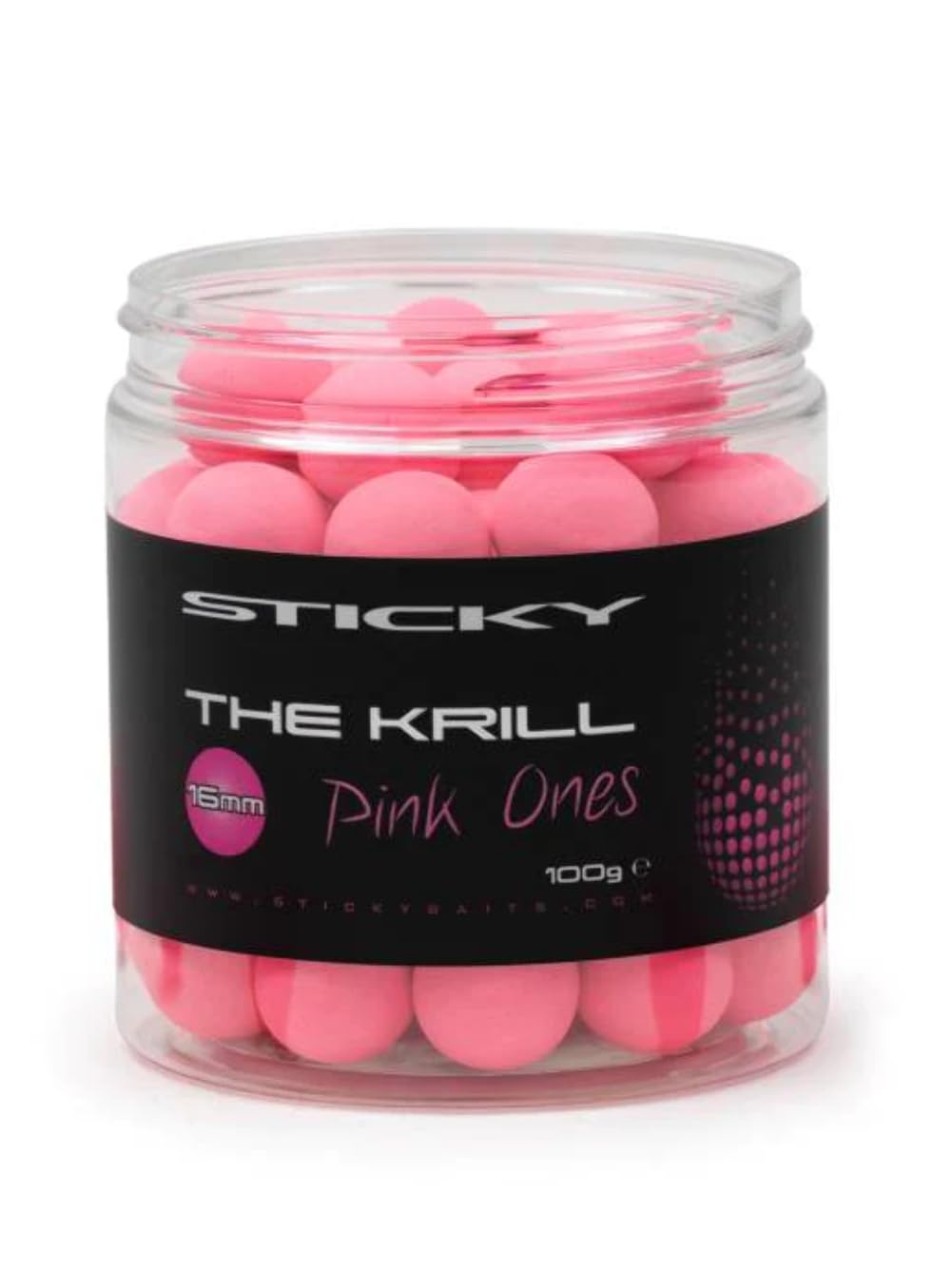 Sticky Baits The Krill Pink Ones Pop Ups - 16mm