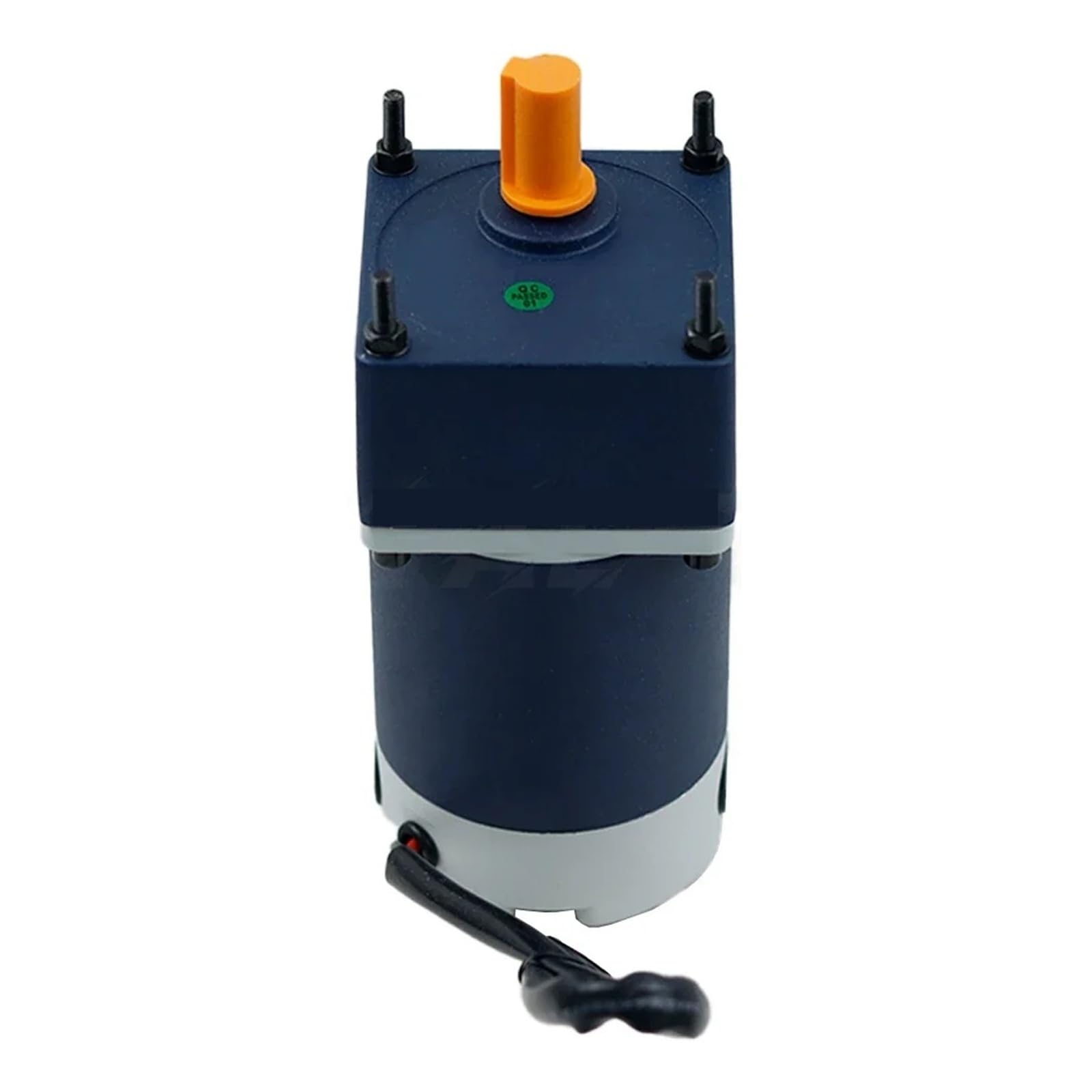 Motore riduttore di velocità DC piccolo con regolazione da 12V a 24V, motore elettrico ad alta coppia 60W, bassa(100 rpm,12V)