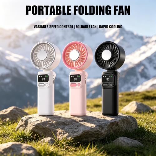 Ventilador de refrigeración con velocidades configurables para aliviar el calor 3