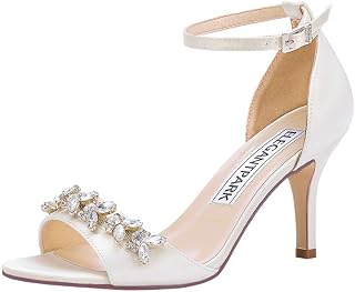 HP2021 Heels for Women Ankle Strap Sandals for Women Peep Toe High Heeled Sandals Satin Prom Evening Dress Wedding Shoes