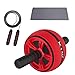 Rodillo de entrenamiento abdominal AB con cuerda para saltar, equipo de fitness 2 en 1, dispositivos de rodillo abdominal para entrenamiento, ayuda para el entrenamiento de fuerza muscular (estilo 2)