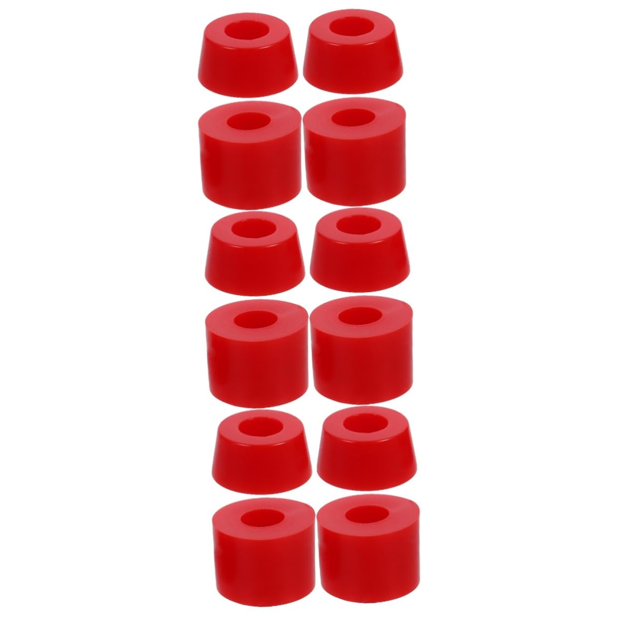 BESPORTBLE 12pcs Skateboard Pads Truck Bushing Replacement Cushioning for Balance Compatible Skateboard Trucks