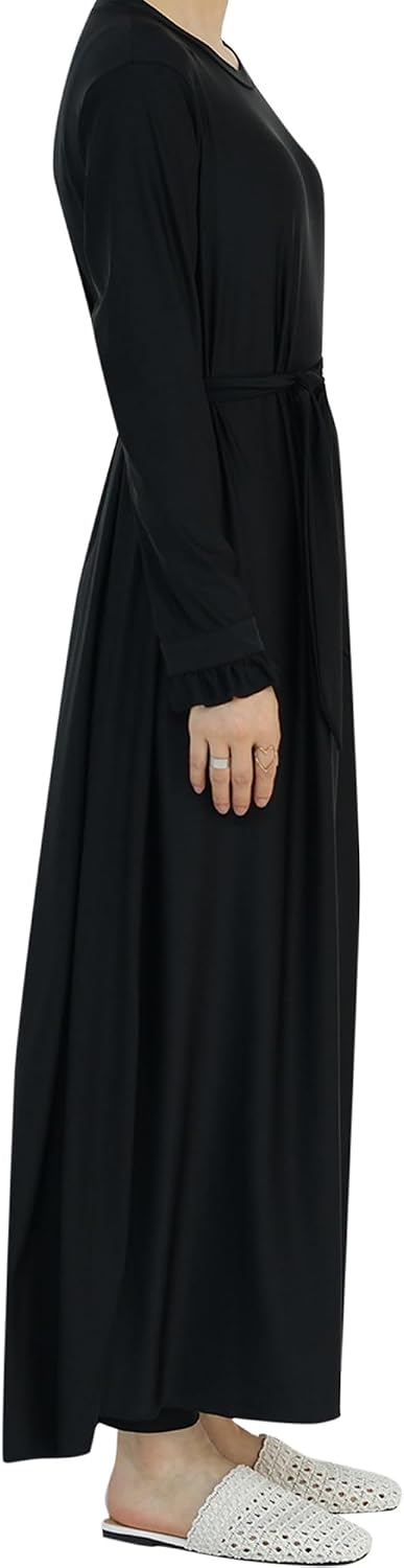 Modest Muslim Swimsuits for Women Long Sleeve Burkini 2-Piece Set Full Coverage Islamic Swimwear Conservative Bathing Suit