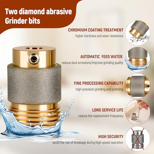 2026 Upgrade Stained Glass Grinder Kit