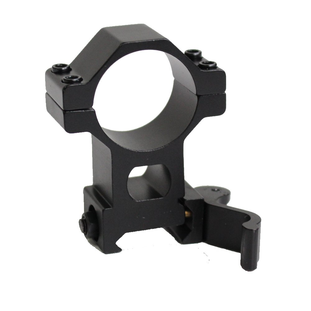 noga 1 "25.4 Alta Anello da 30 mm Adattatore da 20 mm Tubatura Picatinny QD Attacco rapido di Rilascio rapido