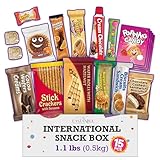 Eastanbul International Snack Box, Premium 15 Pieces Foreign Snack Box, From Around The World International...