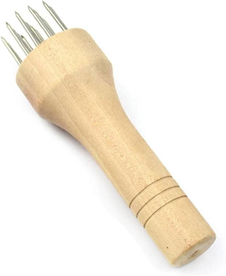 Martillo ablandador de carne acero inoxidable y madera
