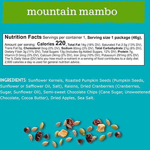 image for Enjoy Life Foods Seed and Fruit Mix, Peanut Free Trail Mix, Mountain M