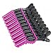 Hair Clips for Women by HH&LL - Wide Teeth & Double-Hinged Design - Alligator Styling Sectioning Clips of Professional Hair Salon Quality - 10Pack (Purple)
