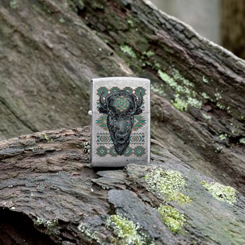 Encendedor Zippo con grabado personalizado diseño Búfalo miniatura 3