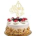 Always Cake Topper, Inspired Wedding Cake Decorations, Hallows Inspired Wedding Cake Toppers, Gold Glitter