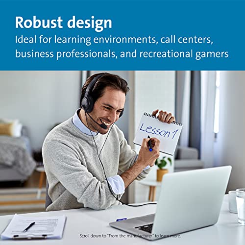 Kensington Hi-Fi Headphones With Mic & Volume Control Button (K33597Ww) #TOP3