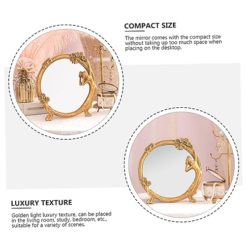 Miroir maquillage rétro pour coiffeuse : fini les reflets flous - 8
