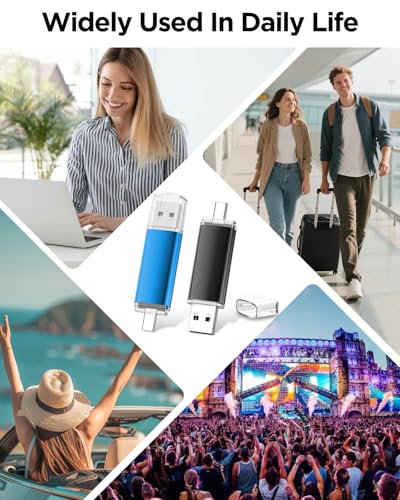 Clé USB C 32 Go AreTop double clé USB Type C pour tablette MacBook et smartphone - 6
