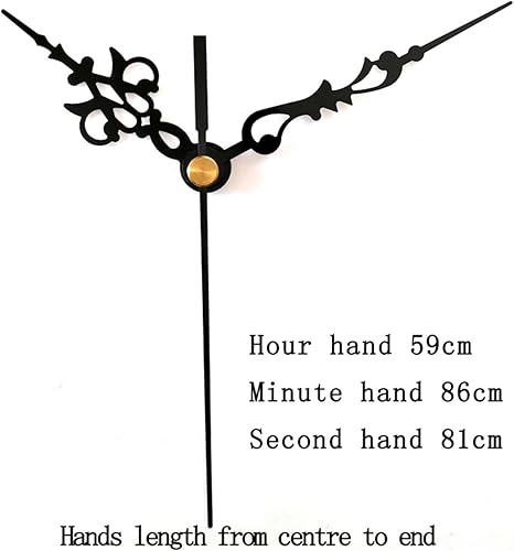 Miniatura 6 de Segolike Reloj de péndulo de cuarzo, piezas de reparación de movimiento con campanilla, caja de música con cuerno, con mecanismo de melodía de