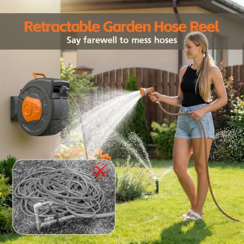 Retractable Garden Hose Reel - image 7