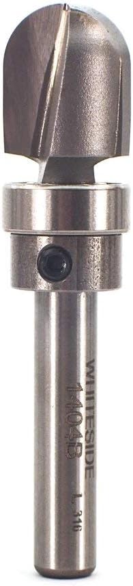Whiteside Router Bits 1404B Round Nose Bit with Bearing