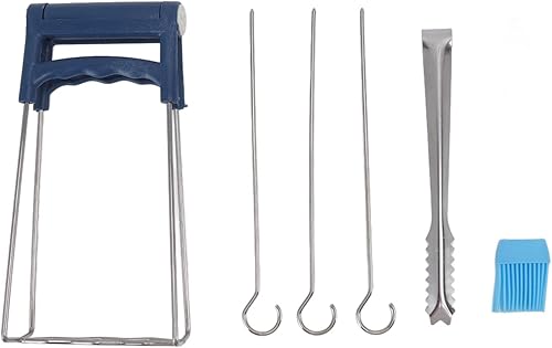 Miniatura 7 de Juego de 10 accesorios para freidora de aire, compatibles con Chefman, Cosori Ultrean, Gourmia Power XL Air Fryer Baking Pan de acero inoxidable