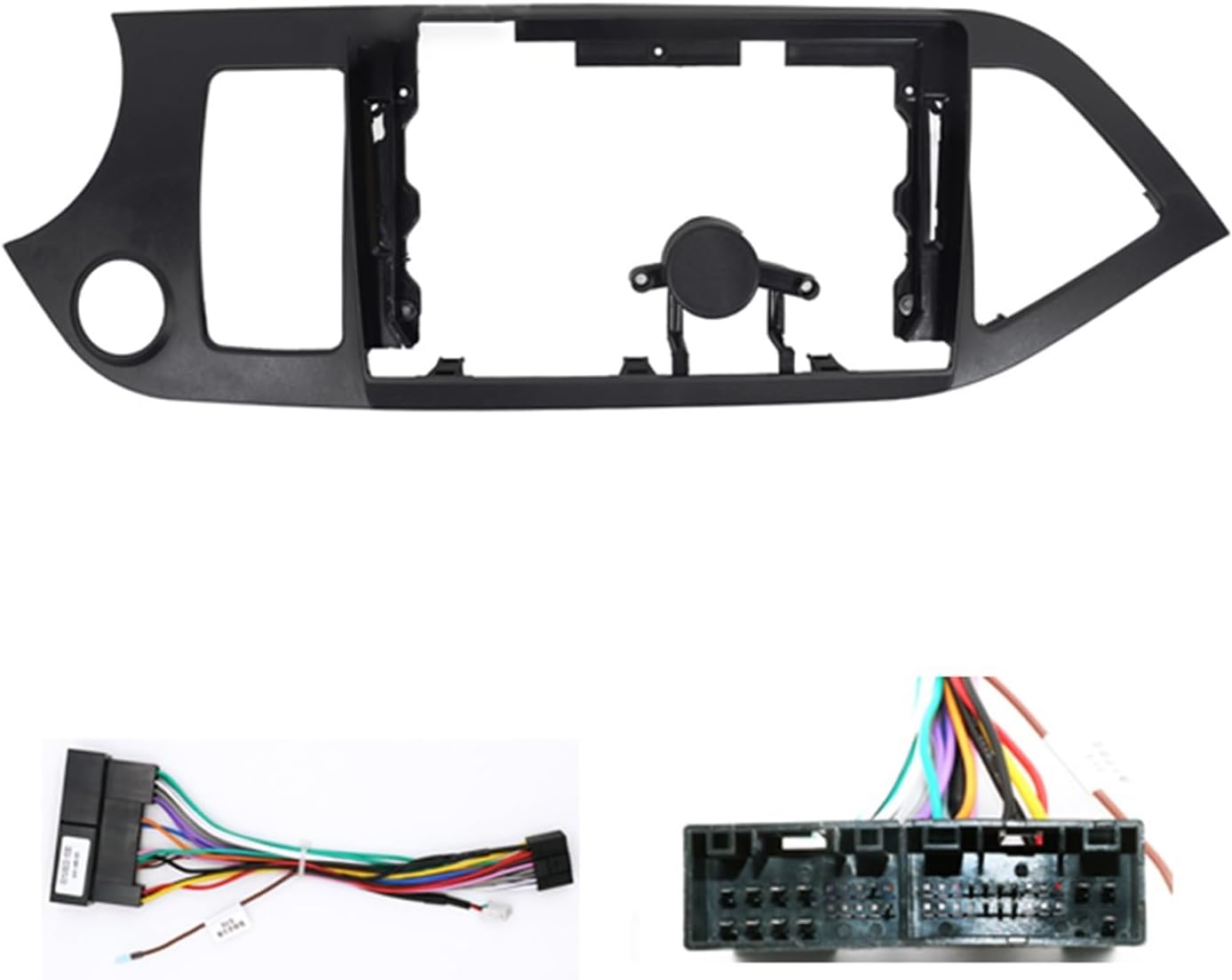 車用ラジオフレーム ラジオフェイシア KIA MORNING PICANTO 2009-2016 カーラジオフェイシア カーラジオパ