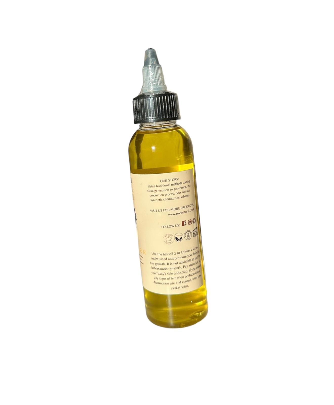 Kids Hair Growth Oil - Hair Growth Elixir, Clear, 120 ml (Pack of 1) - Image 4