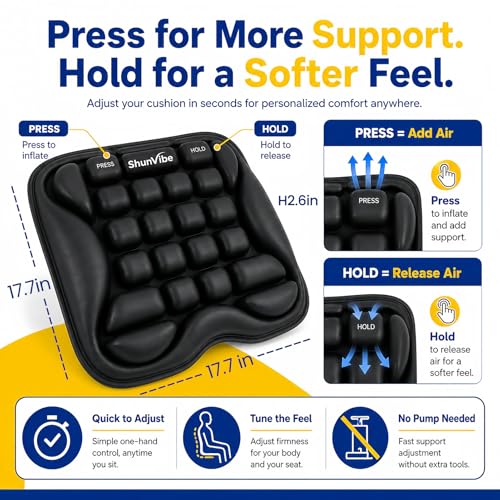 ShunVibe Adjustable Air Cell Cushion