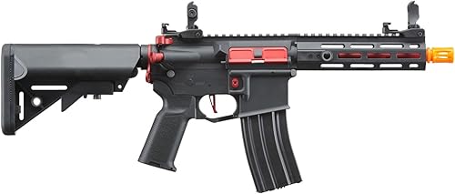 Vista 13 de Lancer Tactical Gen 2 Hellion MLOK 7" Piactinny Polymer Airsoft M4 AEG Full/Semi-Auto Airsoft Gun (Batería y cargador incluidos)