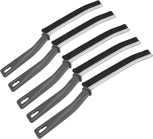 Miniatura 2 de Cepillo de limpieza de hendiduras de cerdas duras, herramienta de cepillo de limpieza de huecos, cepillo limpiador de lechada, cepillo de limpieza