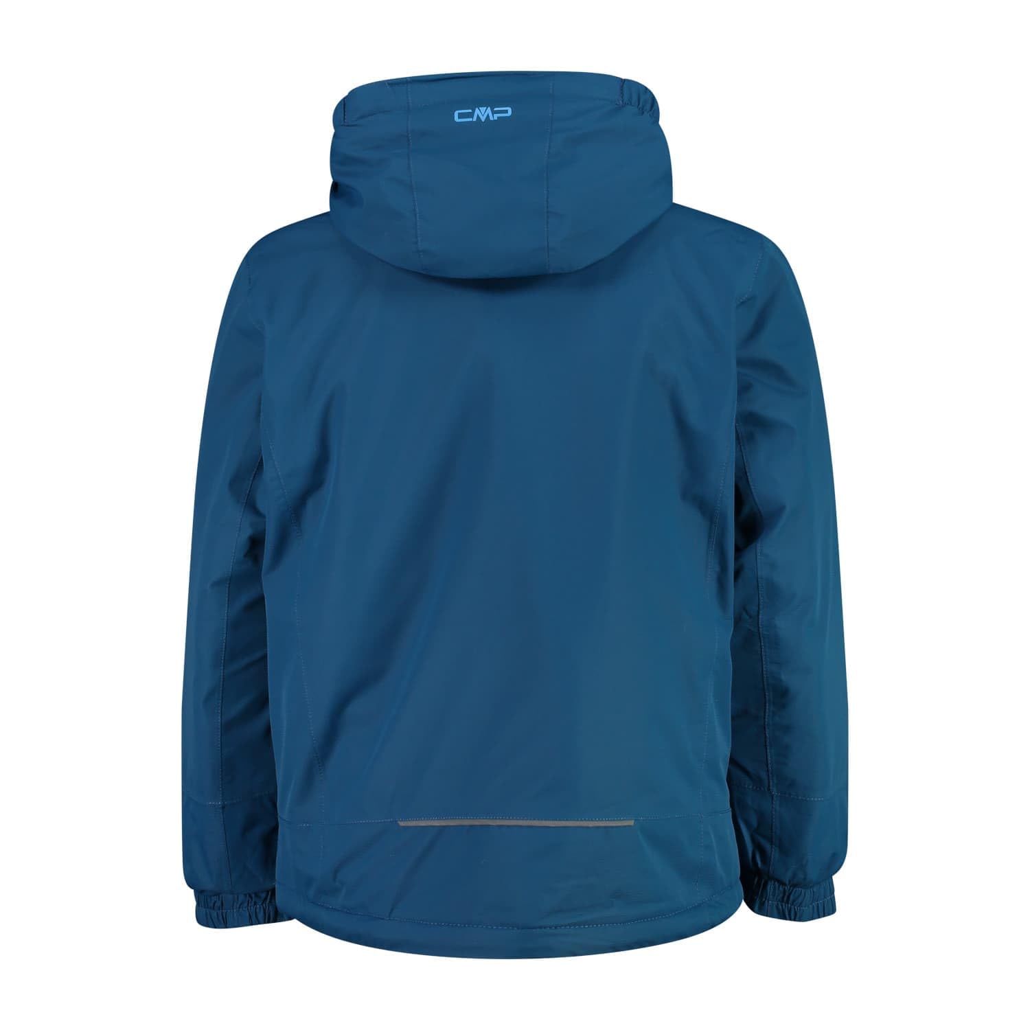 CMP - Chaqueta infantil con capucha fija, Gasolina, 164