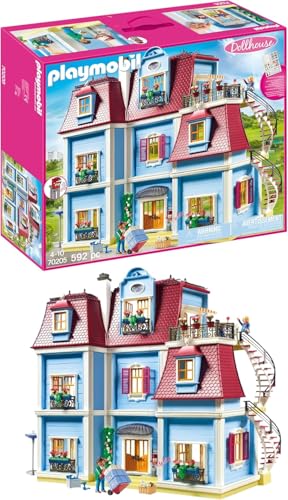 Bild: PLAYMOBIL Dollhouse 70205 Mein Gro�es Puppenhaus, Mit funktionsf�higer T�rklingel, Ab 4 Jahren f�r 114,99 EUR (-36%) statt 179,99 EUR bei amazon.de