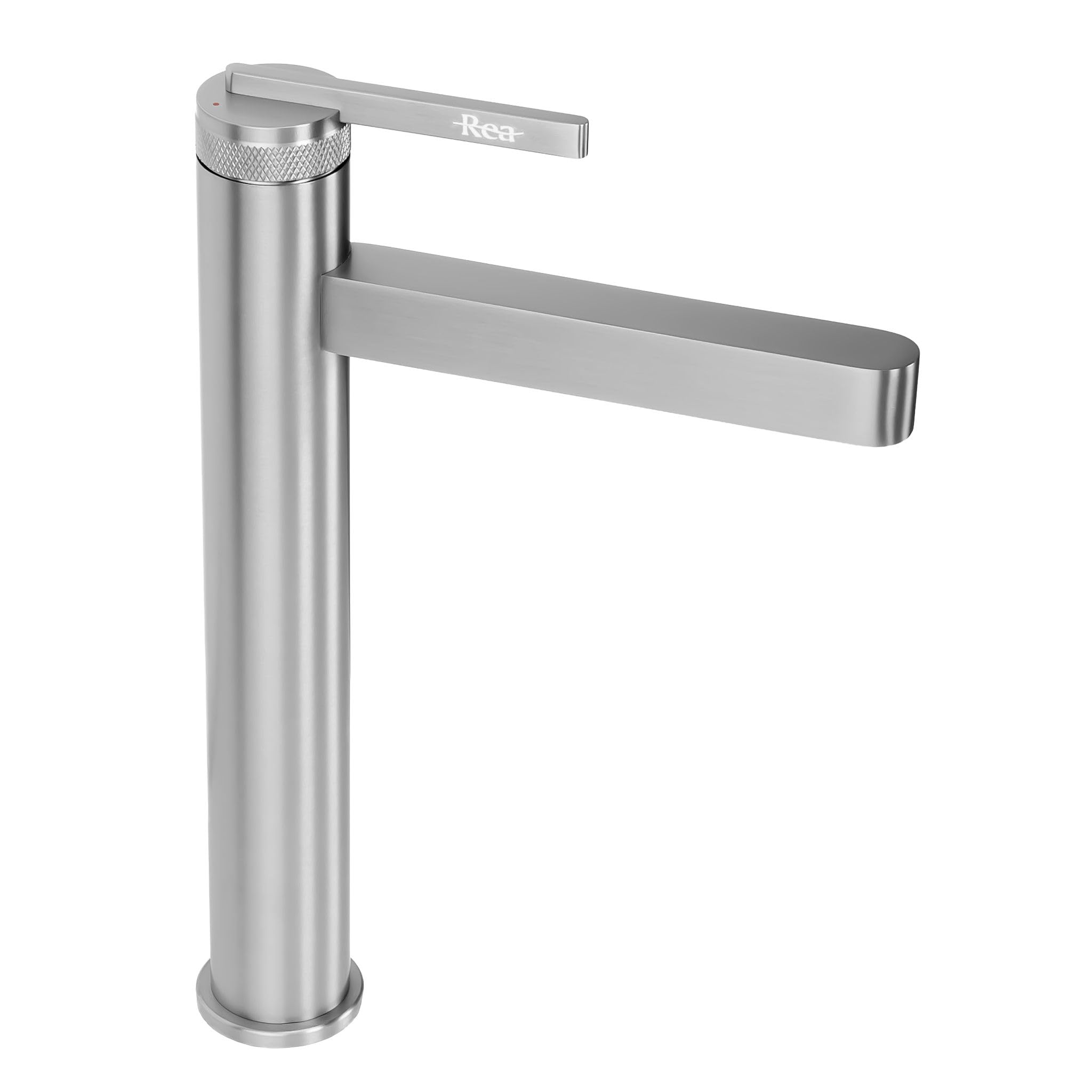Rea - Grifo de baño Grace Brush de níquel alto