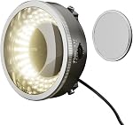 iFixes iL37 Microscope Polarized 96-LED Ring Light Anti Glare Microscope Lamp Illuminator for Soldering Repair Industrial Camera