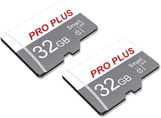2 Pack Karta SD 32 GB + Adaptera SD, Karta Pamięci UHS-I C10 A1, Karta TF Do Tabletu/Telefonu Komórkowego/Aparatu/Samochodowego Sprzętu Audio/Konsoli Do Gier (TF183 32GB)