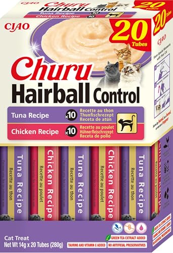 CHURU Cat VARIEDADES Hair Ball Control 20 UDS