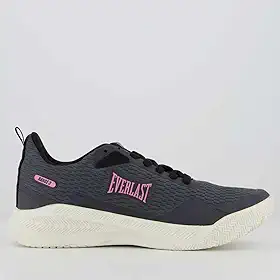 Tênis Everlast Range 3 Feminino Cinza e Rosa
