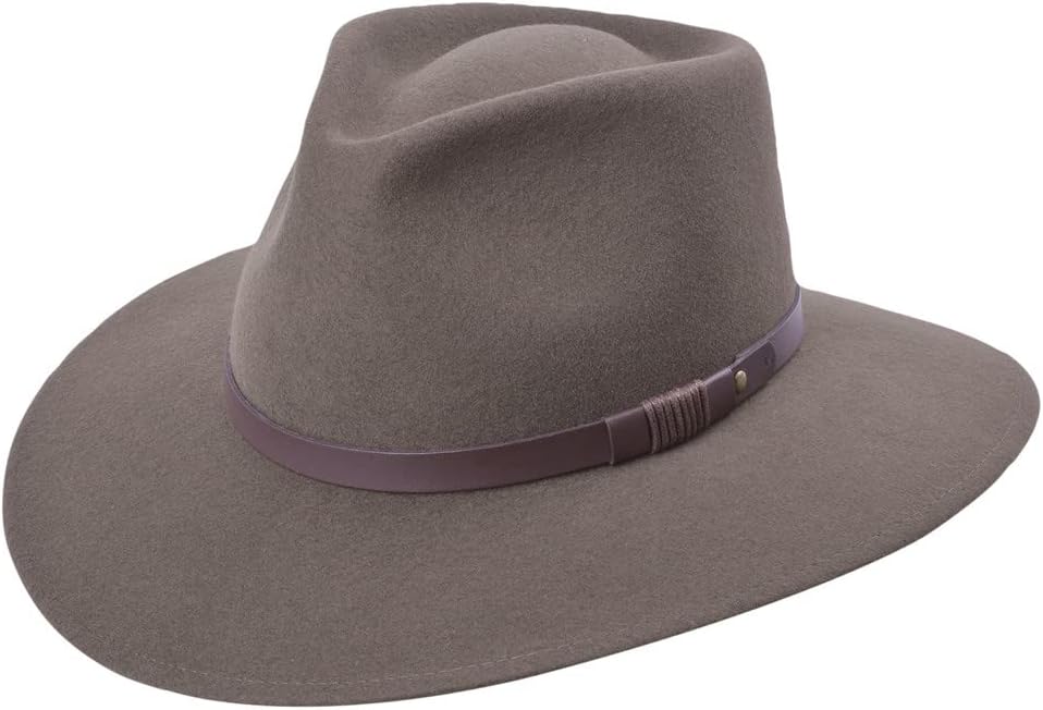 Indiana Jones Hat For Men Bigalli Melbourne Alpaca Wool Fedora Hat
