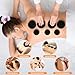 Hot Stones Massage Warmer Kit, 20Pcs Hot Stones Massage Set Portable Hot Stone with Heater, Basalt Hot Rocks Massage Stone, Professional Massage Tools for or Home SPA, Relaxing, Healing, Pain Relief