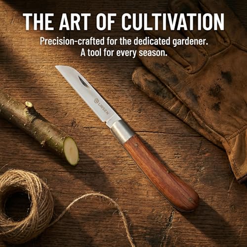 Cuchillo Plegable Multiusos para Jardín Acero Inoxidable miniatura 5
