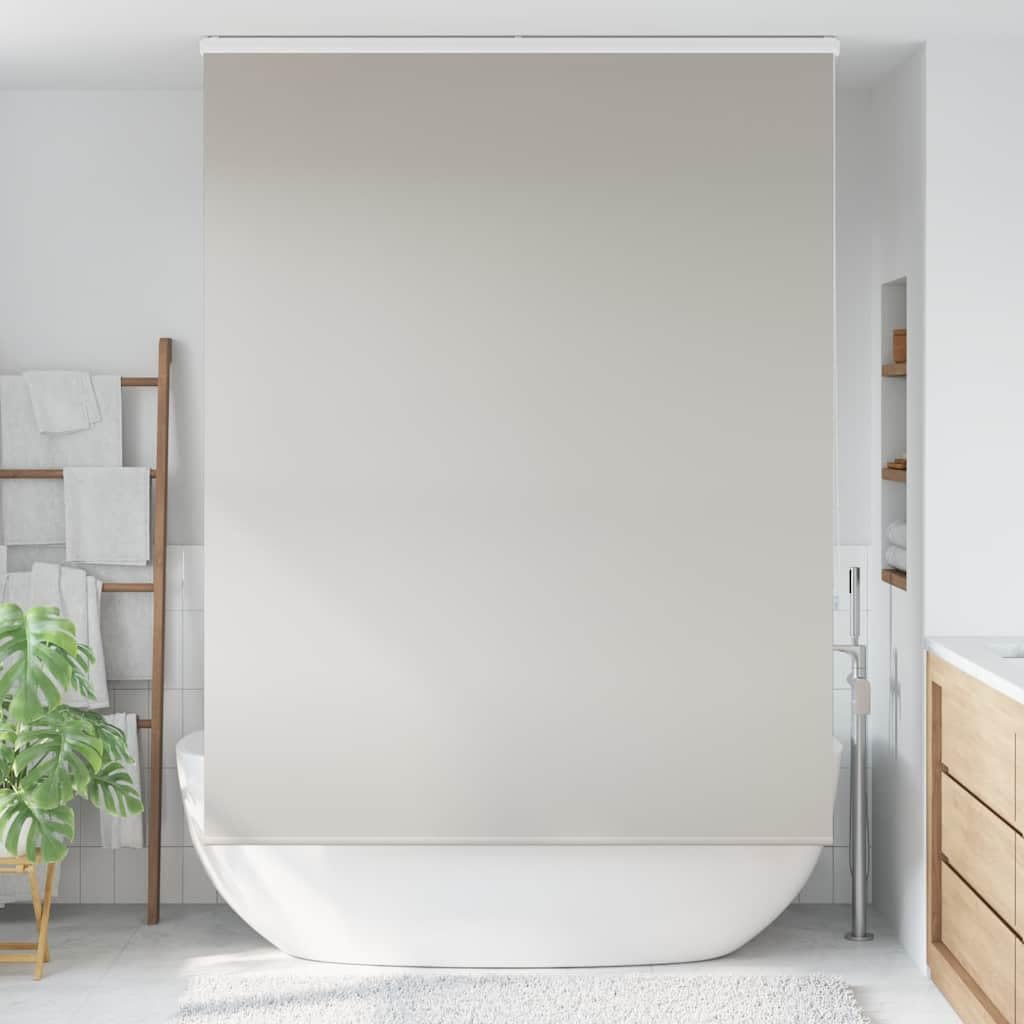 Estor enrollable de ducha Cassette 156 cm PEVA