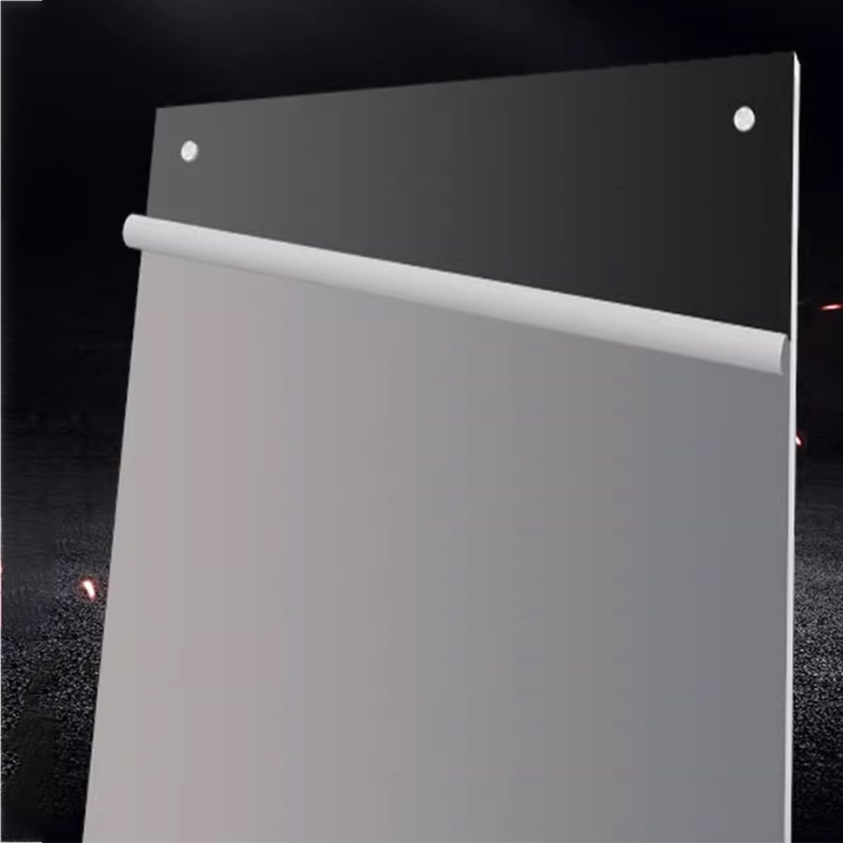 Soporte acrílico para carteles, Soporte for carteles de acrílico transparente, 10 unidades, varios tamaños for folletos menú(80x150mm)