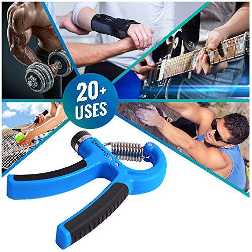 Hand Grip Exercitador Para Mãos Punho Emborrachado Verde + Chaveiro CBRN15900