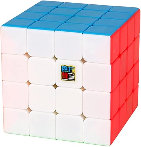 Miniatura 3 de Willking Moyu Meilong Cubo de velocidad para aula de 12 x 12 pulgadas, sin adhesivos, MoFang JiaoShi MFJS Meilong 12x12x12