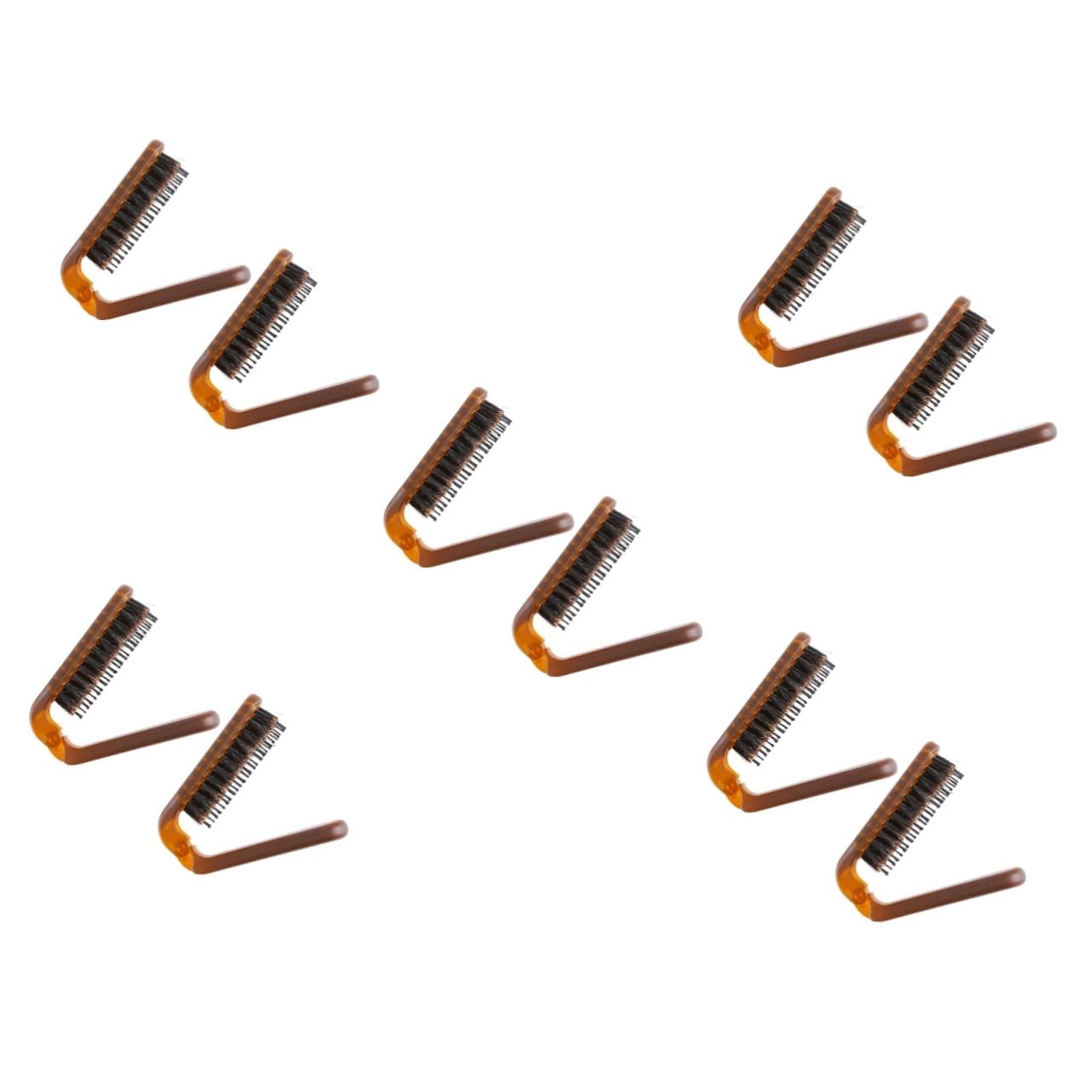 FRCOLOR 10stücke Faltbare Reisehaarbürste Und Haarkamm Tragbare Haarbürsten Für Und Für Lockiges Und Haar Ergonomisches Design Für