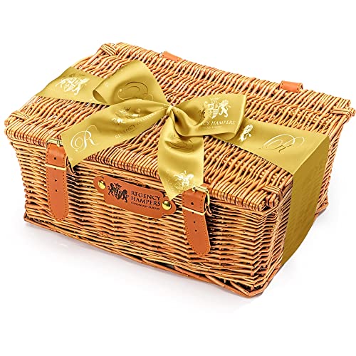 Wellington Red Wine Hamper - Luxury Red Wine Gift Set with Cheese, Oatcakes & Chocolates - Merlot Gifts for Birthdays and Celebrations, from Regency Hampers - Image 2